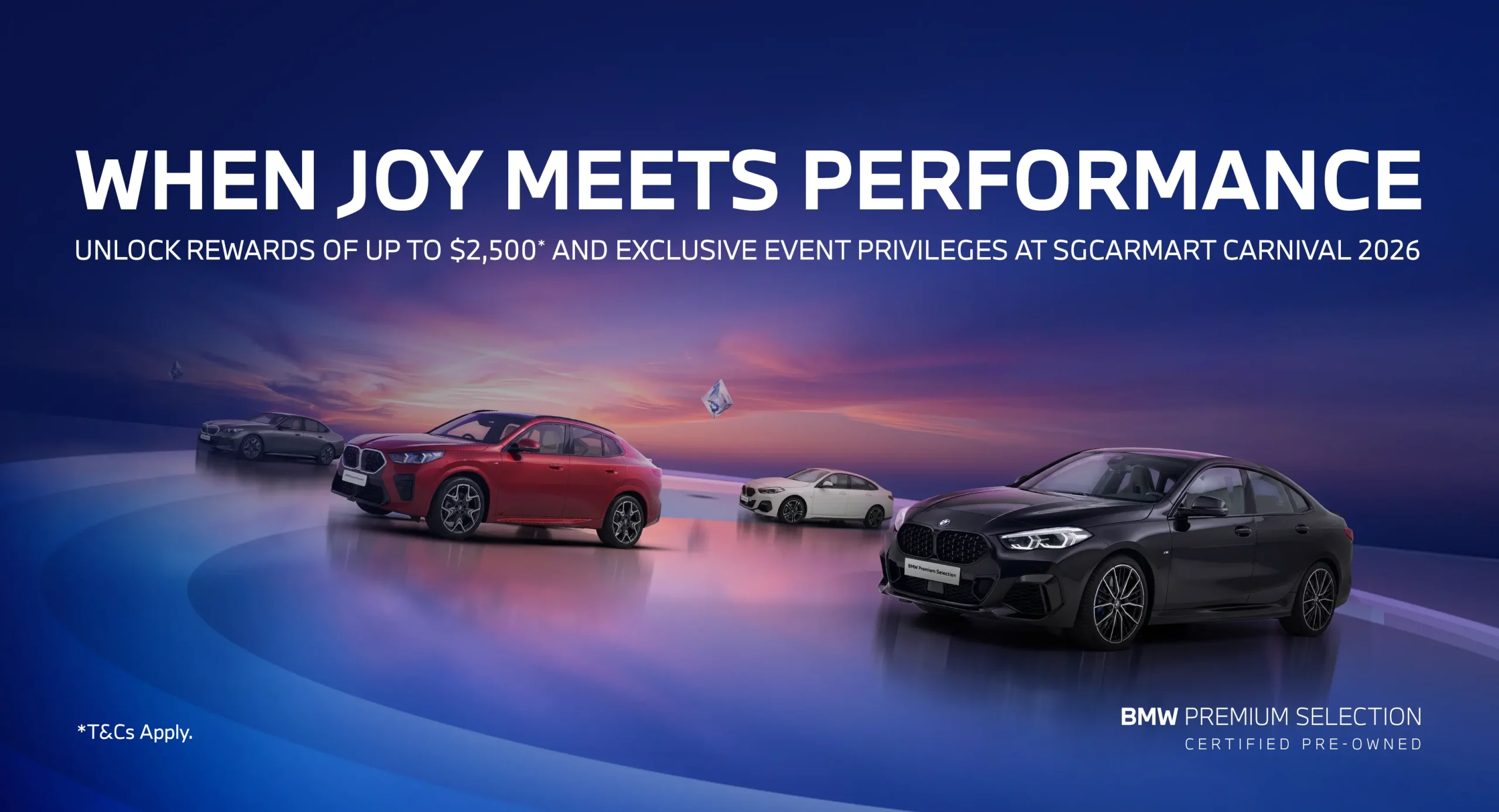 Up To $2,500 in Rewards at Sgcarmart CARnival 2026